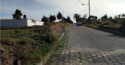 VENTA DE TERRENO CON VISTA A LOS VOLCÁNES EN SAN LUCAS CUAUHTELULPAN