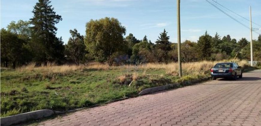 VENTA DE TERRENO CON VISTA A LOS VOLCÁNES EN SAN LUCAS CUAUHTELULPAN