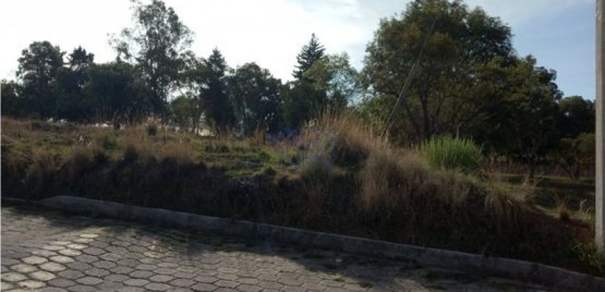 VENTA DE TERRENO CON VISTA A LOS VOLCÁNES EN SAN LUCAS CUAUHTELULPAN