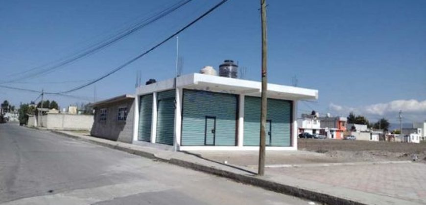 RENTA 2 LOCALES COMERCIALES EN VICENTE GUERRERO BARRIO ANITA HUAMANTLA