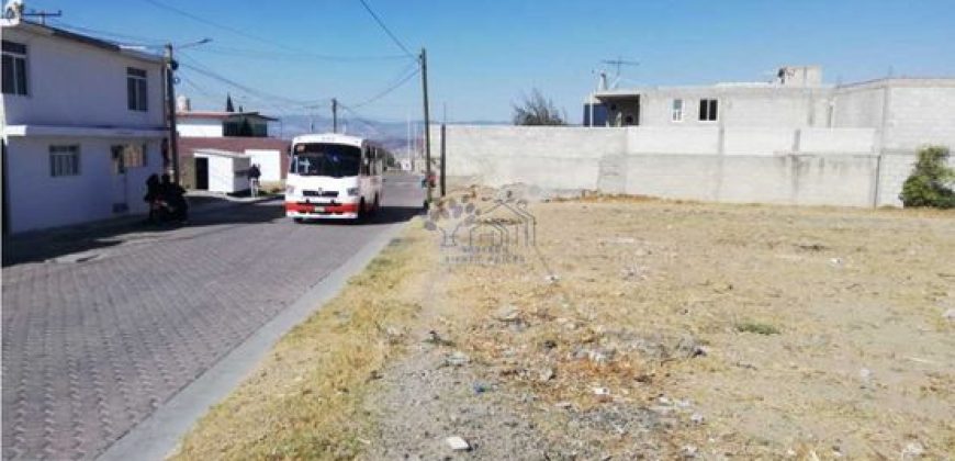 VENTA TERRENO HUAMANTLA COLINDA CALLE A CALLE, IDEAL FRACCIONAMIENTO