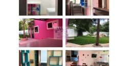 VENTA DE CASA DE 1 NIVEL CON ALBERCA Y JARDÍN QUINTAS BASPUL YUCATÁN