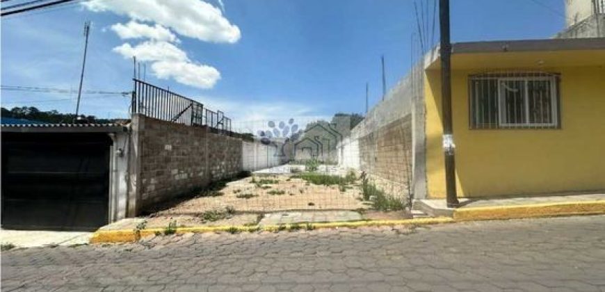 VENTA DE TERRENO A CUADRA Y MEDIA DE SANTA CRUZ TLAXCALA