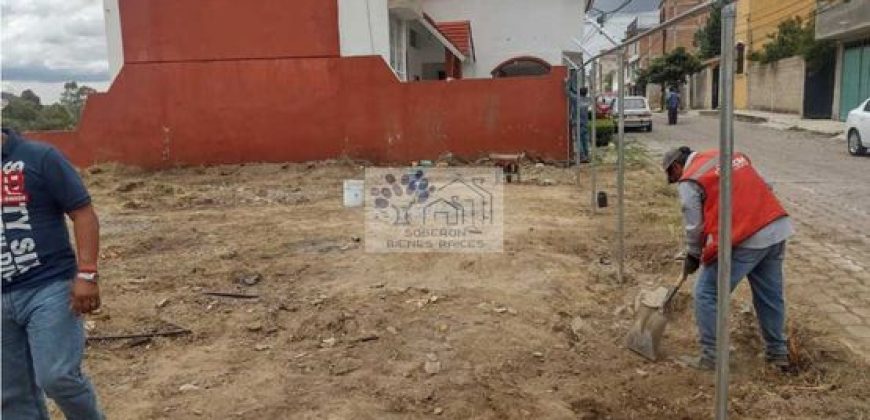 VENTA DE TERRENO EN LA JOYA A MEDIA CUADRA DE LA GRAN BODEGA