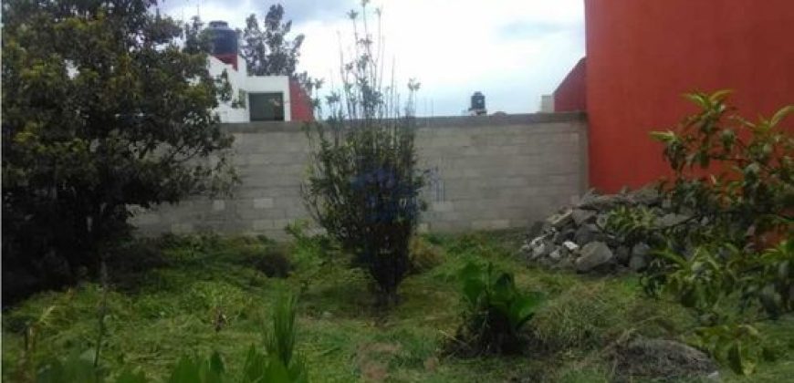 VENTA TERRENO CON BARDA Y PORTÓN OCOTLÁN